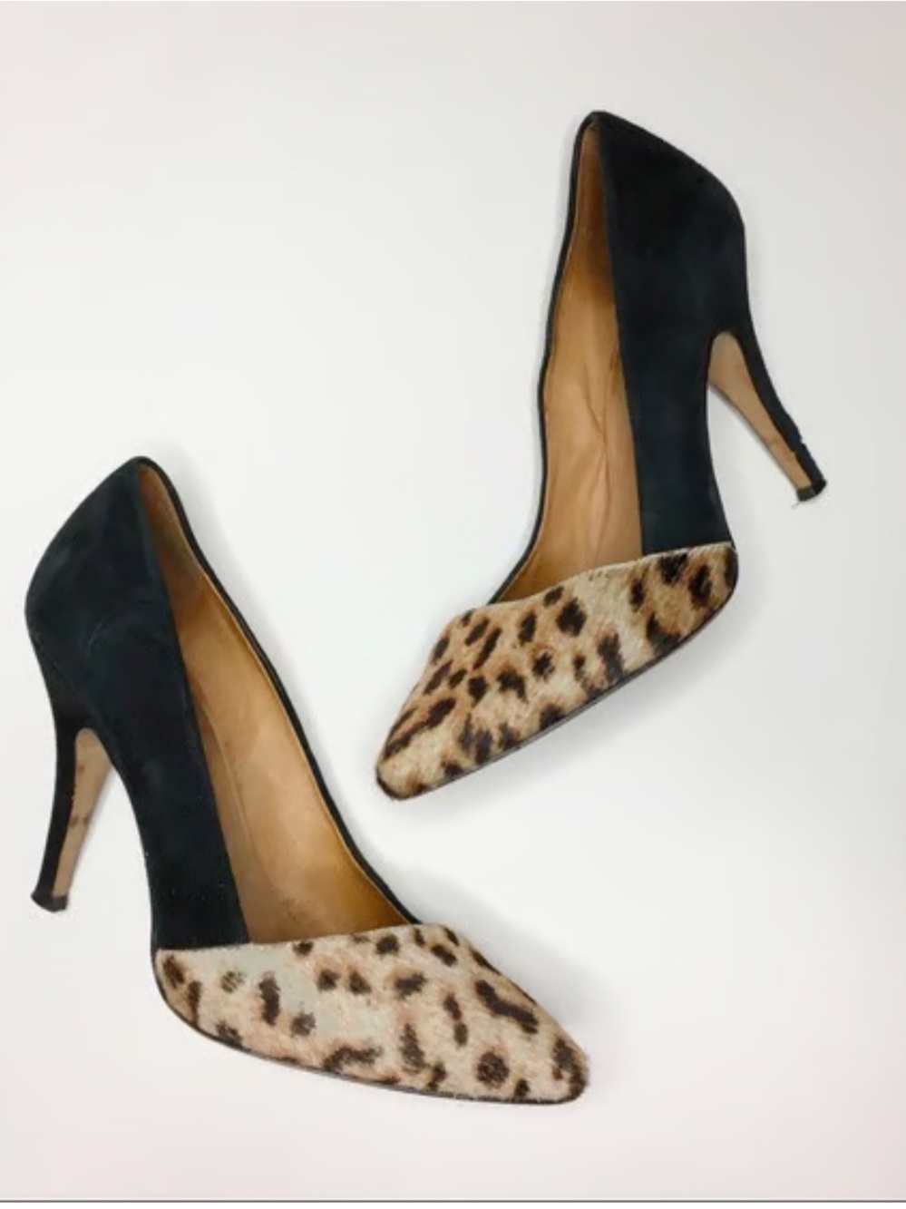 Madewell "Mira" Pump Heel in leopard size 8.5